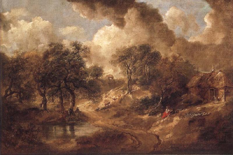 Suffolk landscape, Thomas Gainsborough